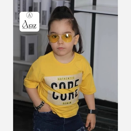 تیشرت پسرانه چاپ CORE مناسب ۲ تا ۳ سال کد(۹۰۴۶)